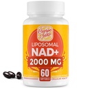 2000 MG NAD-supplement, liposomale NAD+ met hoge absorptie, efficiënter dan Nicotinamide Riboside, Pure & Plus Boosting Supplement, Veroudering van de verdediging, Metabolisme & Cellular, 60 softgels