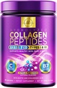 Hallo, schatje. Collageen Peptides Powder, Grass-Fed Gehydrolyseerde Collageen Powder for Women Type I & III, w/Hyaluronic Acid & Biotin, Hair, Skin, Nails & Joint Support, Collageen Supplement - 30 Servings