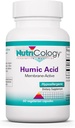 Nutricology Humic Acid Supplement - Immuunsysteemondersteuning, Humic Acid for Humans, 750mg Humic Minerals, Membrane-Active, Vegetarian Capsule - 60 Tel.
