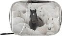 Black Horse Group White Weekly pil Organizer Kleine pil Box Bag Portable Travel Pill Case 7 dagen Vitamine supplement houder met rits voor familiebedrijf Camping