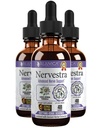 Nervestra Supplément de soutien de la santé Nerve - Formule liquide à base de plantes à absorption rapide - Barque de saule blanche, B-vitamines, acide alpha-lipoïque, acétyl-L-Carnitine et plus