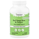Vitacost Red Gist Rice & CoQ10 met No-Flush Niacin -- 240 Vegetarische Capsules