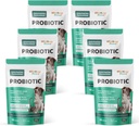 Wellnergy Daily Probiotica & Prebiotica Zachte kauwgom voor honden en katten - Digestieve ondersteuning voor diarree, constipatie, verstoorde maag, spijsvertering en gas - helpt spijsvertering, Allergie Huid & Immune Health 60ct