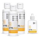 LyteLine LyteShow Sugar-Free Electrolyte Supplement, 3 Pack, 120 Servings - Keto vriendelijk, Zink en Magnesium voor snelle rehydratatie, workout, spierherstel en energie - Veganistisch