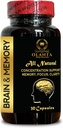 Suppléments Mémoire Cerveau - Rappel Mémoire, Suppléments Mémoire Booster, Gingko Biloba, Soutien Fonction Cerveau, Agilité Cognitive - 1 Bouteille 60 Capsules