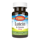 Carlson - Lutein & Greens, 20 mg, Vision Support & Eye Function, Antioxidant, 30 Vegetarische Capsules