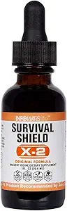 Infowars/Infowar's Life - Survival Shield X-2 Nascent Jodium (1 oz) / Made in USA/Same Day Ship