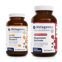 Metagenics Bundle - Ultra Potent-C Chewable & Magnesium Glycinate - 90 tabletten Ultra Potent-C Kauwbaar voor Immune & Antioxidant Support - 120 tabletten Mag Glycinate voor Nervous System Support