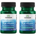 Swanson Lutein & Zeaxanthine Synergistic Eye Health Vision Retina Macula Supplement (Lutein 20 mg & OmniXan Zeaxanthine 2 mg) 60 Softgels Sgels (2 Pack)