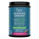 Health Logics Glowing Greens Superfood Powder met Collageen Peptides, Digestieve Enzymen, Prebiotica en Probiotica Antioxidant, Verbeter Wellness, Immune, Digestieve en Gut Health Ondersteuning