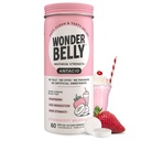 Wonderbaarlijk Antacida, Effectieve brandend maagzuur en Instant Acid Indigestie Verlichting, Extra sterkte Kauwtabletten, 1000 mg Calcium Carbonaat, Geen Talk of Dye, Aardbei Milkshake, 60 Tellen