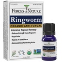 Forces of Nature Ringworm Treatment for Humans, Organic Homeopathic Medicine, 0.37 Fl Oz, Antifungal Multi Symptom Relief from Itchy, Red & Irritated Skin Associated with Ringworm, Non GMO
