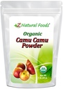 Z Natural Organic Camu Camu Powder, Natural Vitamin C Supplement for Immune Support & Mood Boost, Mix in Smoothies, Dranken & Recepten, Superfood Powder, Raw, Vegan, Non GMO, Glutenvrij, 1 lb