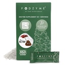 FODZYME® On-The-Go Decompensative Enzymes for Gut Health, Relief for Bloating, Gas, Constipatie, diarree, buikpijn, lage FODMAP, 30 doses