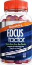 Focus Factor Nootrope Gummies, Geheugensupplement voor hersenen, Fosfatidylserine, Bacopa, Huperzine A, 60 Tel.