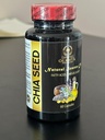 Omega 3 vetzuren voor vrouwen - CHIA Seed - Energiesupplementen voor Menopauze, spijsverteringsenzymen voor vrouwen, Chia Zaden met Omega-3-1 Fles 60 Softgels