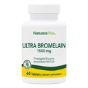 NaturesPlus Ultra Bromelain - 60 comprimés - 1500 mg d'ananas Bromelain - Soutien conjoint et promotion de la santé digestive - 60 portions