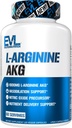 Evlutie L-Arginine AKG - Vasodilatatie en Nutriënt Levering Ondersteuning - Nitric Oxide Precursor - 1000mg L-Arginine AKG - Glutenvrij & non-GMO - Dieetsupplement - 60 porties - 120 Veggie Capsules