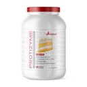 Nutrition métabolique, Protizyme, 100% poudre de protéines de lactosérum, haute protéine, faible teneur en glucides, faible teneur en gras de lactosérum, enzymes digestives, 24 vitamines et minéraux essentiels, 4 livres (52 ser)