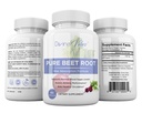 Beetwortelcapsules - 1300mg per portie - Beetwortelpoeder Capsules - Beetwortelpoeder Ondersteunt de bloeddruk, atletische prestaties, spijsvertering, immuunsysteem (Pure, non-GMO, glutenvrij)