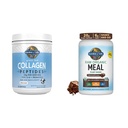 Garden of Life Grass Fed Hydrolyzed Collageen Proteine Supplementen Peptides Powder, 19.75 Oz & Tasty Biologische Chocolade Maaltijd Vervanging Shake Vegan 20g