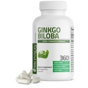 Bronson Ginkgo Biloba Extra sterkte ondersteunt hersenfunctie en geheugenondersteuning, 360 Vegetarische capsules