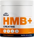 HMB + Creatine Supplement - 3g Dagelijkse HMB voor verbeterde sterkte, vermogen en herstel, Ideaal voor atleten met een hoge intensiteit, 30 dagen levering