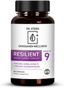 BIO-Essentials, Resilient - Natural Immune System Support - Dr. Geformuleerd om uw verdediging te versterken - W/Organic Mushroom Blend, Echinacea, Astragalus, Oregano & More - Vegan - Made in USA- 60 Capsules