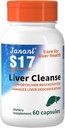 Jananl Nettoyez le foie Détox et réparez le lait Thistle Protection du foie-Liver Liquid est riche en Silymarin et FDP Cell Energy Liquid, avec 15 bouteilles totalisant 7,5 FI oz - Clearing