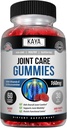 Kaya Naturals Mobility Care Gummies for Back, Knees & Hands - Flexibiliteit Support - Glucosamine Gummies Beste Immune Support for Women & Men - 60 Tel.