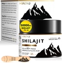 Shilajit Resin, Himalaya Shilajit Organic - 600mg Potency Gold Grade, Shilajit voor mannen & vrouwen met 85+ Trace Minerals & Fulvic Acid, voor energie, immuniteit & kracht, 83 Serven (50g)