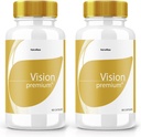 (2 packs) Vision Premium, Supplément de soutien aux yeux Premium, Vision Premium pour améliorer la concentration et la concentration, Vision Premium Pills All-Natural pour les yeux sains, VisionPremium Reviews (120 capsules)
