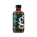 Gaia Kruiden GaiaKids Zwarte vlierbessen Siroop - Delicious Immune Ondersteuning Supplement voor kinderen - met biologische zwarte vlierbessen en honing - USDA gecertificeerd - 3 Fl Oz