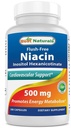 Best Naturals Flush-Free Niacin Inositol Hexanicotinaat 500 mg 180 Capsules