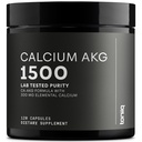 Toniiq 1500mg Supplément AKG ultra-haute pureté Ca - 99%+ Très purifié et biodisponible Calcium Alpha-Kétoglutarate - Supplément de longévité Calcium AKG - 120 capsules végétariennes Ca-AKG