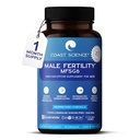 Mannelijke Vruchtbaarheid Supplementen MFSg6 - CoQ10, Ashwaganda, PQQ - Sperma Health Count en Semen Booster Vruchtbaarheid Supplement voor mannen - Inclusief prenatale vitaminen en PQQ - 90 capsules