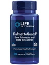 Extension de vie PalmettoGuard Saw Palmetto & Beta-Sitostérol – Soutient la santé de la fonction de la prostate et le métabolisme hormonal santé – suppléments pour les hommes - sans gluten, non-OGM – 30 softgels