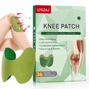 36Stuks knie Patches, Wormwood Extract Sticker 8-Hour Heat Patches van Joint voor knie, rug, nek, schouder