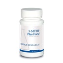 Biotica Research Biotics Research 5-MTHF Plus Forte - Hersengezondheid bevordert kalme ontspannen Mood en serotonine productie 60 capsules