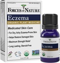 De krachten van de natuur Eczeem controle, gevoelige, droge en jeukende huid verlichting, Steroid-vrije huidverzorging voor Flare-Ups, Eczeem behandeling voor volwassenen, Organische Homeopathische Geneeskunde, Fast-Active, 11ml (0,37 fl oz)