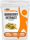 BulkSupplements.com Barberry Extract Powder - Barberry Sypplement, Herbal Supplement - Vegan & Gluten Free, 500mg per Serving, 500g (1.1 lbs) (Pack of 1)
