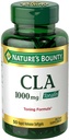 Nature's Bounty Tonalin Pillen en Dieetsupplement, Dieet- en Body Support, 1000 mg, 50 Rapid Release Softgels