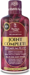 Joint Complete Premium Plus - Liquid Joint Supplement w/Glucosamine, Chondroitin, MSM Plus 800mg Kurkuma 