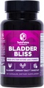 Blaider Bliss: Advanced Cranberry Supplement & D-Mannose Formula for Urinary Tract Health for Women, Non-GMO, Gluten-Free, Vegan Capsules, Fast-Acting Relief & UTI Prevention, Bladder Support, 60 Ct