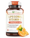 Liposomale vitamine C Dieetsupplement, Capsules Niet GGO, Sojavrij, Glutenvrij