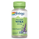 SOLARAY Vitex Berry 400mg de femmes Healthy Hormone Balance Formule de menstruation et de soutien à la ménopause, 100ct