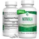 Nervala - Alpha Lipoïne Acid 600mg - ALA Supplement Antioxidant voor nerve, energie en Circulatie Ondersteuning- Extra sterkte met Benfotiamine - Made in USA, Lab Getest - 30 Capsules, 1 maand levering