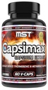 MST Capsimax Supplément 100 mg V Capsules, 60 portions Gestion du poids cliniquement dosée, Thermogénique, Contrôle de l'appétit, brûlure de calories, santé métabolique, sans stimulant.