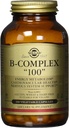 Solgar B-complex "100," 100 plantaardige capsules - Heart Health, 100 telling (verpakking van 12)