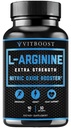 Extra sterkte L Arginine Capsule 1500mg - Nitric Oxide Supplementen voor uithoudingsvermogen, spier, bloedvatigheid en energie - Krachtige NO Booster met L-Arginine, L-Citrulline en essentiële aminozuren